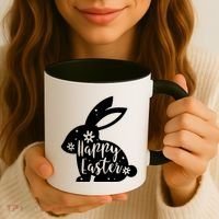 Happy Easter Bunny Gift Coffee Mug thumb 3
