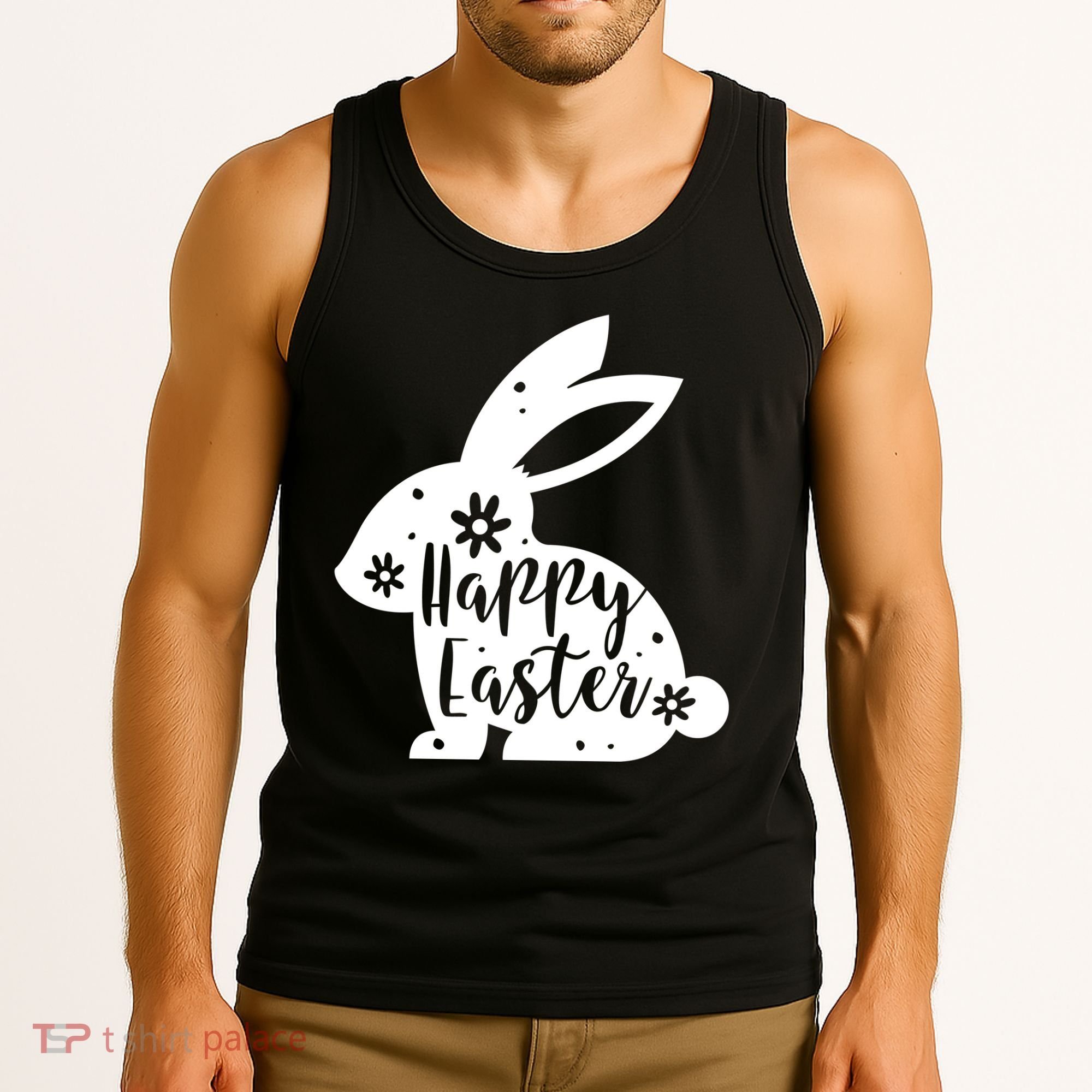 Happy Easter Bunny Gift Tank Top