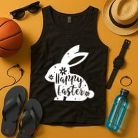 Happy Easter Bunny Gift Tank Top thumb 4