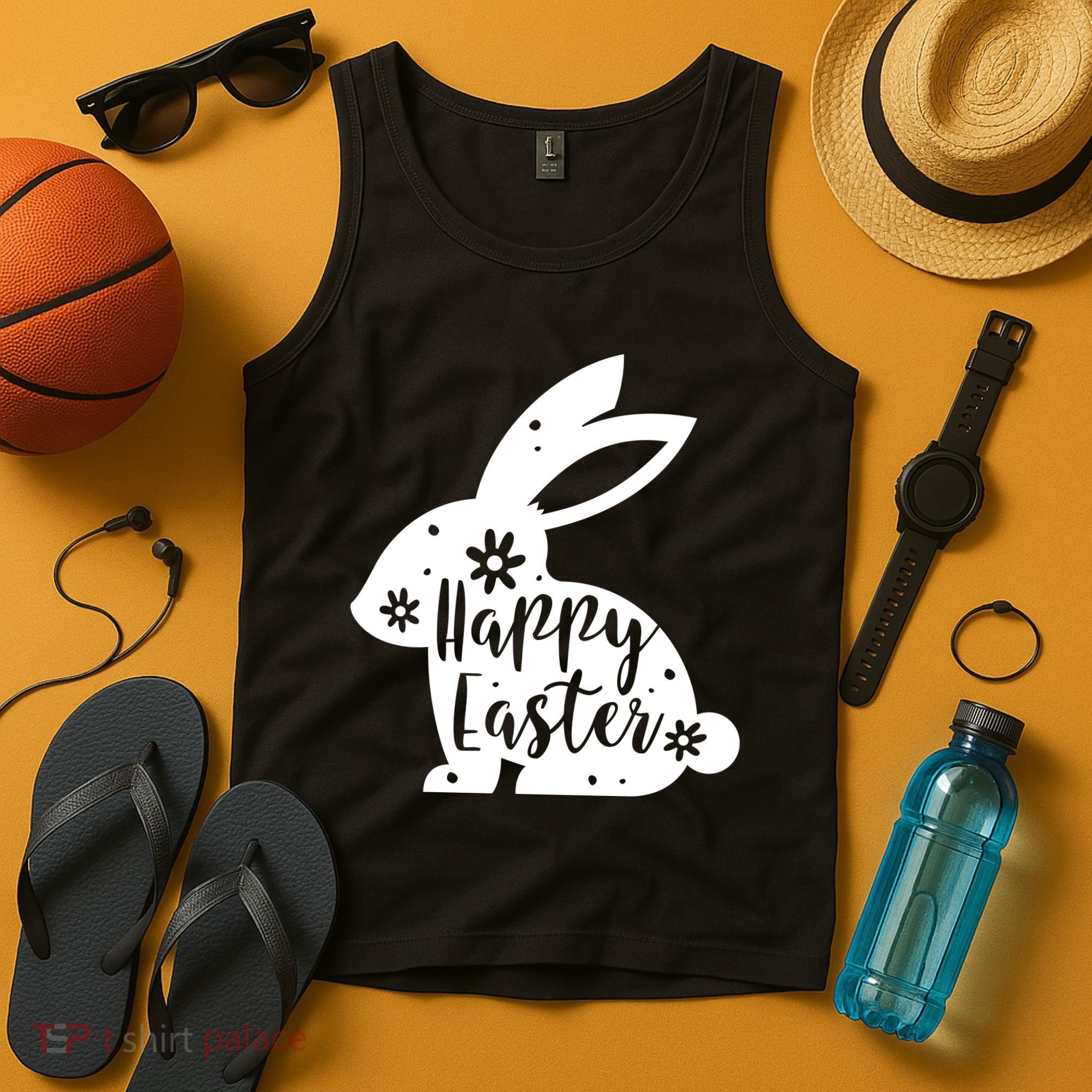 Happy Easter Bunny Gift Tank Top