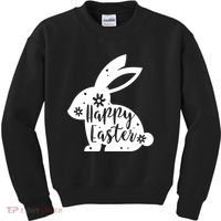 Happy Easter Bunny Gift Kids Sweatshirt thumb 0