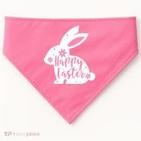 Happy Easter Bunny Gift USA-Made Doggie Bandana thumb 0