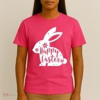 Happy Easter Bunny Gift T-Shirt thumb 4