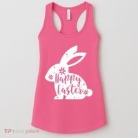 Happy Easter Bunny Gift Women's Tank Top thumb 0