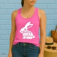 Happy Easter Bunny Gift Women's Tank Top thumb 2