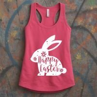 Happy Easter Bunny Gift Women's Tank Top thumb 3