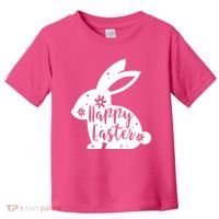 Happy Easter Bunny Gift Toddler T-Shirt thumb 0
