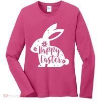 Happy Easter Bunny Gift Women's Long Sleeve Shirt thumb 0