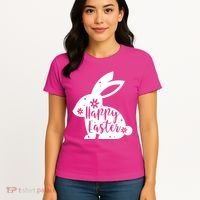 Happy Easter Bunny Gift Women's T-Shirt thumb 4