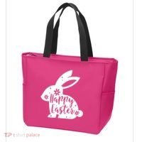 Happy Easter Bunny Gift Tote Bag thumb 3
