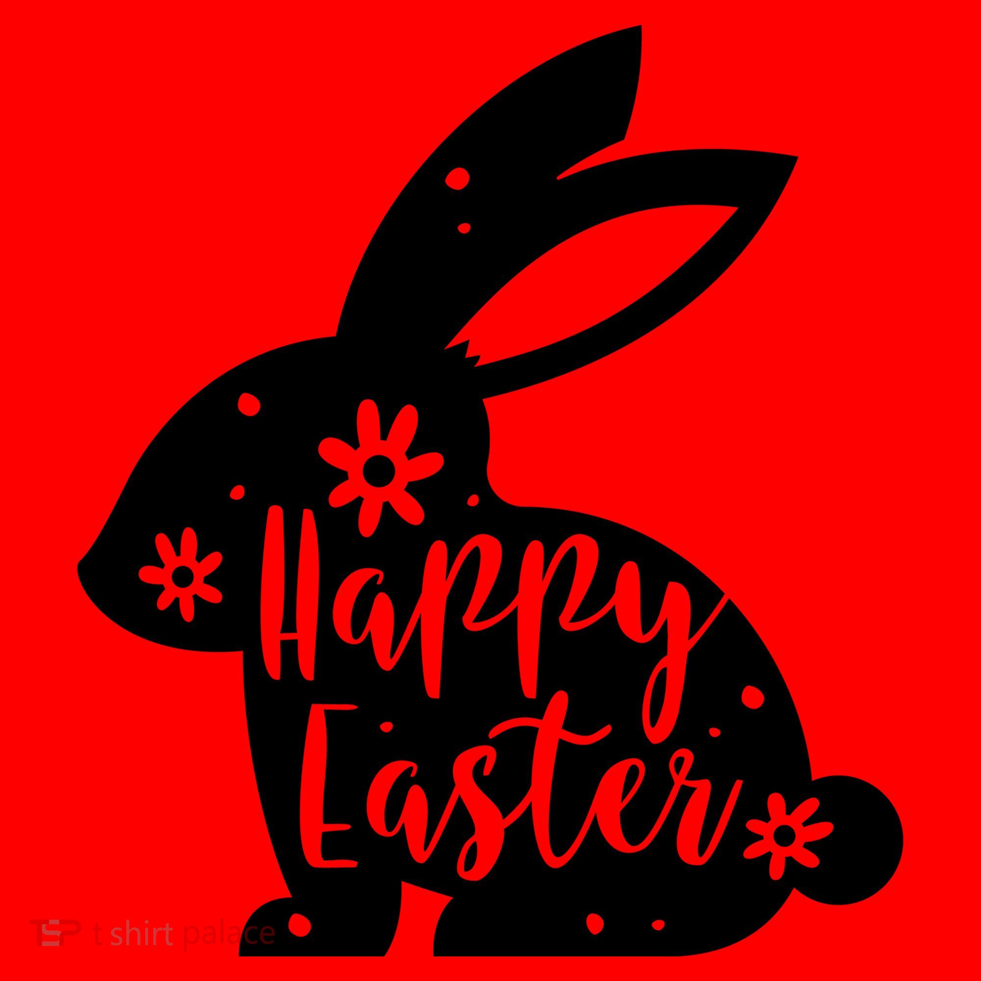 Happy Easter Bunny Gift Santa Hat
