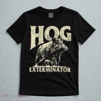 Hog Exterminator Boar Hunting Wild Hog Hunter T-Shirt thumb 5