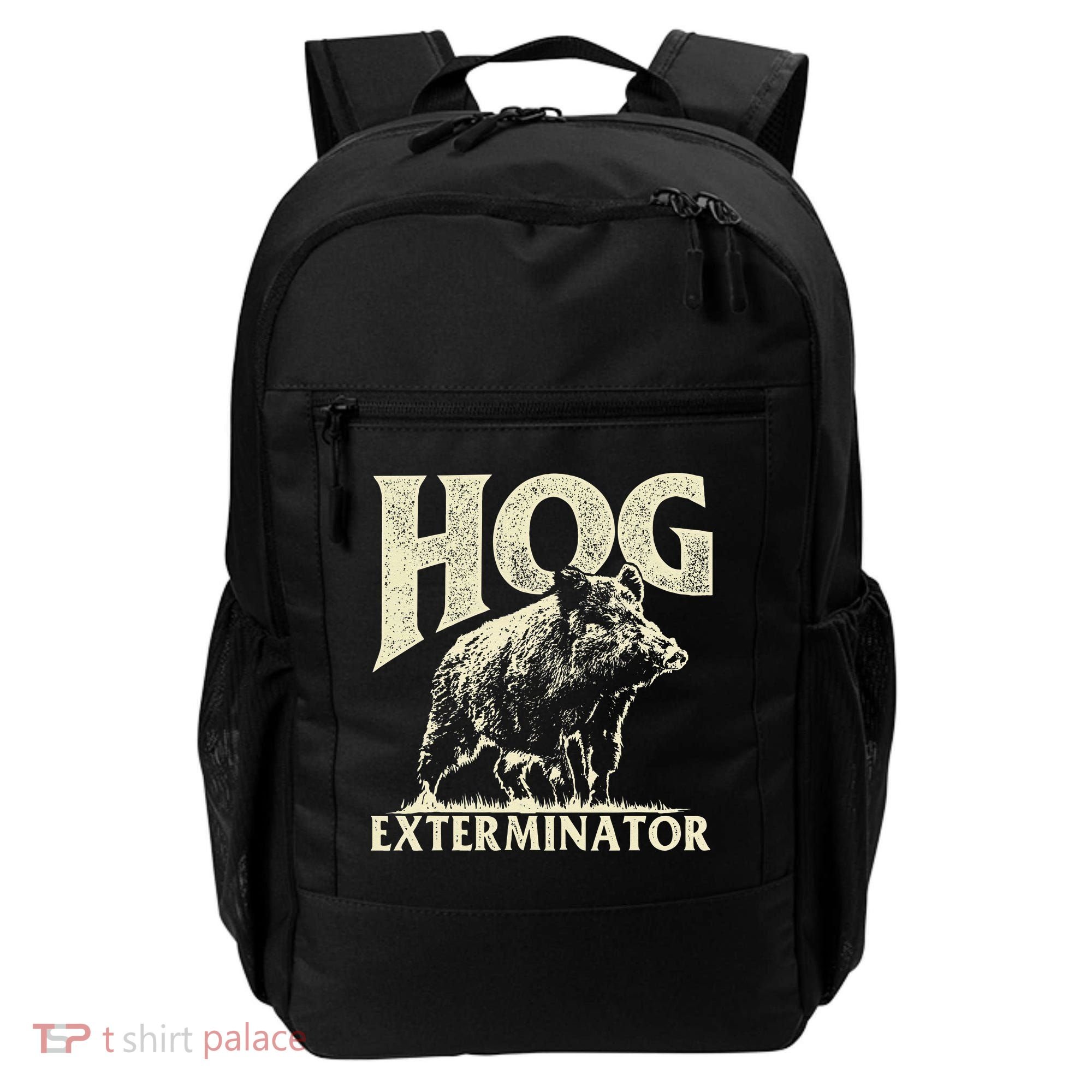 Hog Exterminator Boar Hunting Wild Hog Hunter Backpack