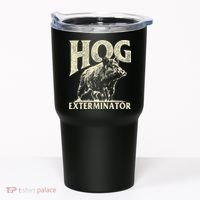 Hog Exterminator Boar Hunting Wild Hog Hunter Tumbler thumb 0