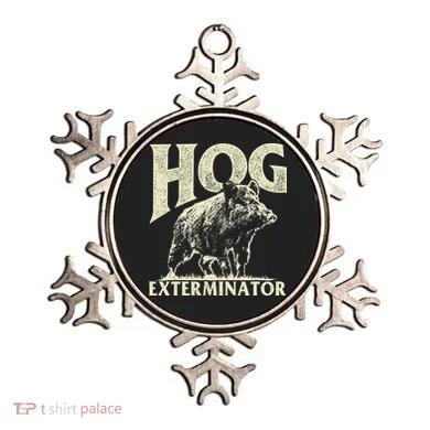 Hog Exterminator Boar Hunting Wild Hog Hunter Ornament