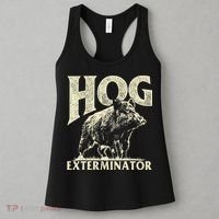 Hog Exterminator Boar Hunting Wild Hog Hunter Women's Tank Top thumb 3