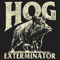 Hog Exterminator Boar Hunting Wild Hog Hunter Hat thumb 2