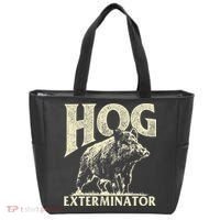 Hog Exterminator Boar Hunting Wild Hog Hunter Tote Bag thumb 0