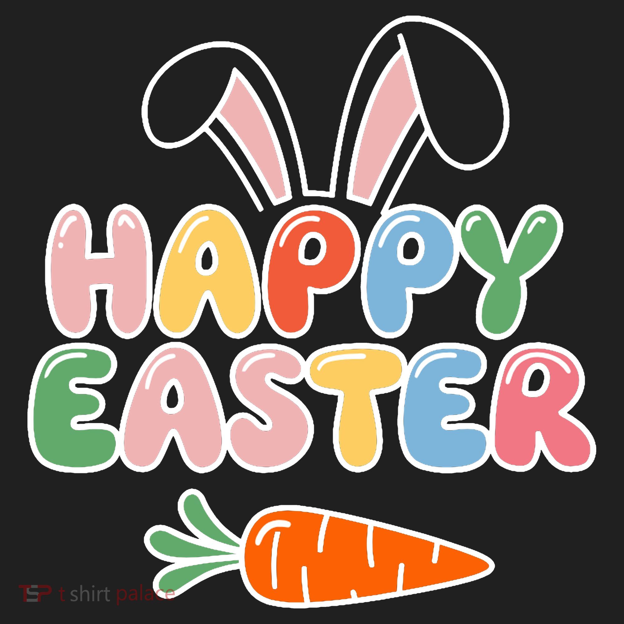 Happy Easter Bunny Ears Women's Sweatshirt