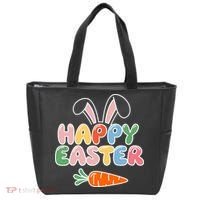 Happy Easter Bunny Ears Tote Bag thumb 0