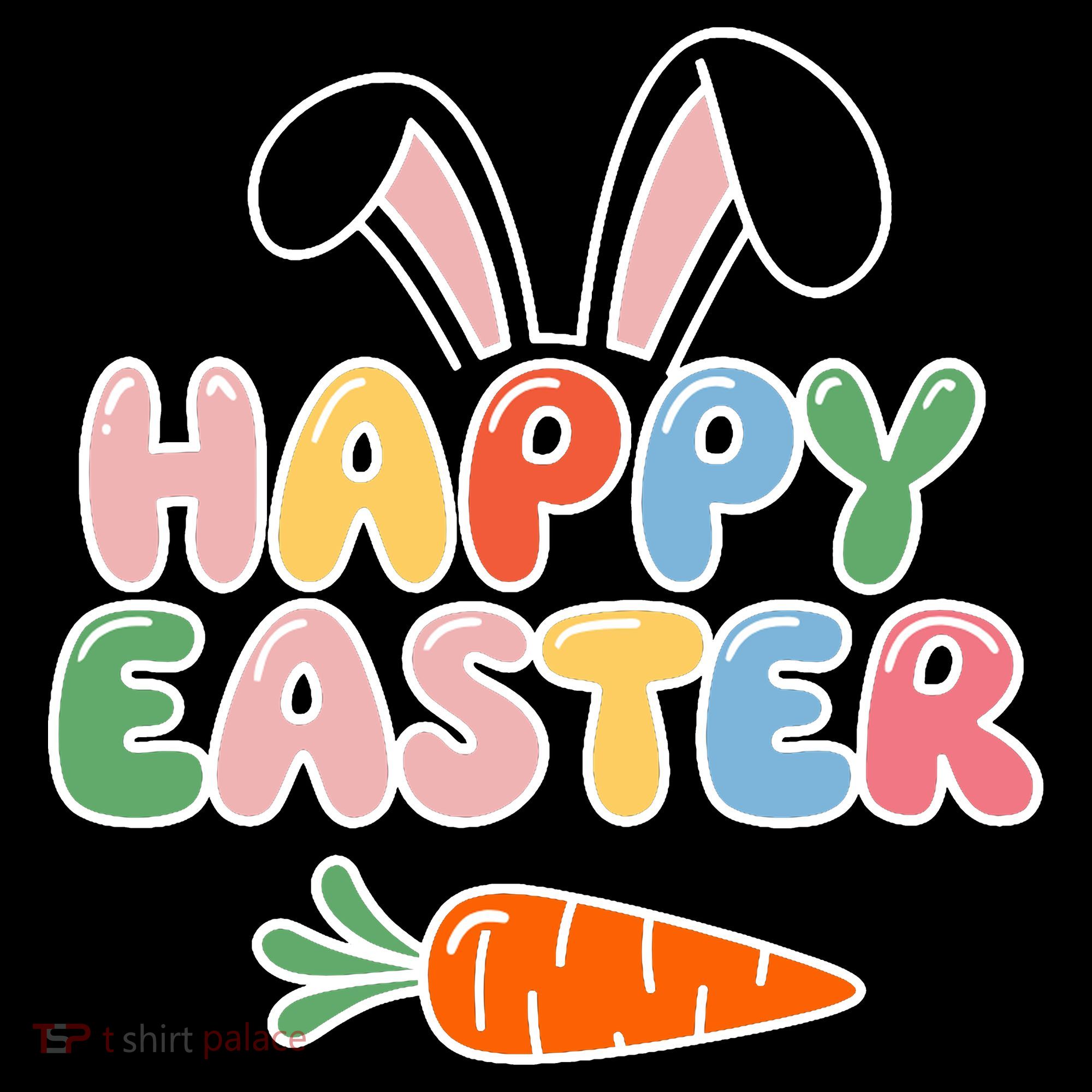 Happy Easter Bunny Ears Tote Bag