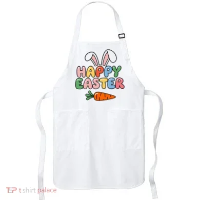 Happy Easter Bunny Ears Apron