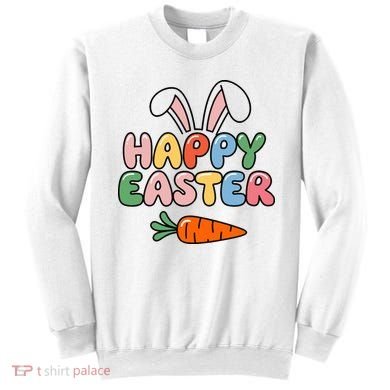 Happy Easter Bunny Ears Sweatshirt