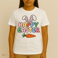 Happy Easter Bunny Ears T-Shirt thumb 4