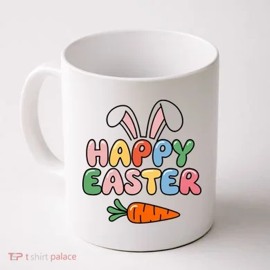 Happy Easter Bunny Ears Coffee Mug