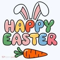 Happy Easter Bunny Ears Polo thumb 3