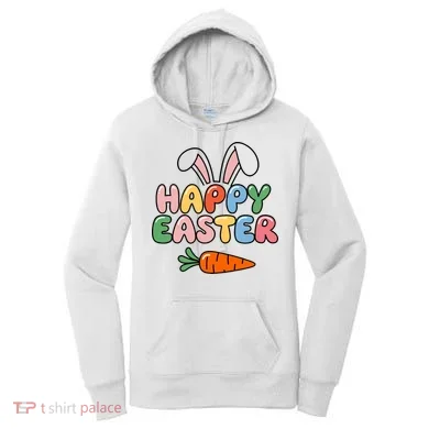 Happy Easter Bunny Ears Women's Hoodie