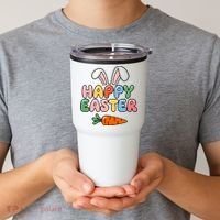 Happy Easter Bunny Ears Tumbler thumb 2
