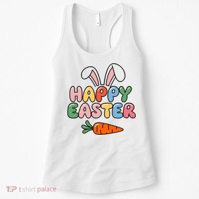 Happy Easter Bunny Ears Women's Tank Top