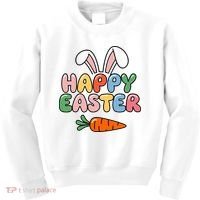 Happy Easter Bunny Ears Kids Sweatshirt thumb 0