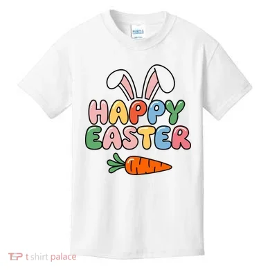 Happy Easter Bunny Ears Kids T-Shirt