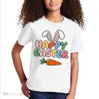 Happy Easter Bunny Ears Kids T-Shirt thumb 2