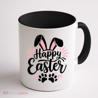 Happy Easter Bunny Coffee Mug back