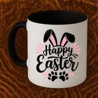 Happy Easter Bunny Coffee Mug thumb 2