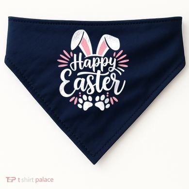 Happy Easter Bunny USA-Made Doggie Bandana
