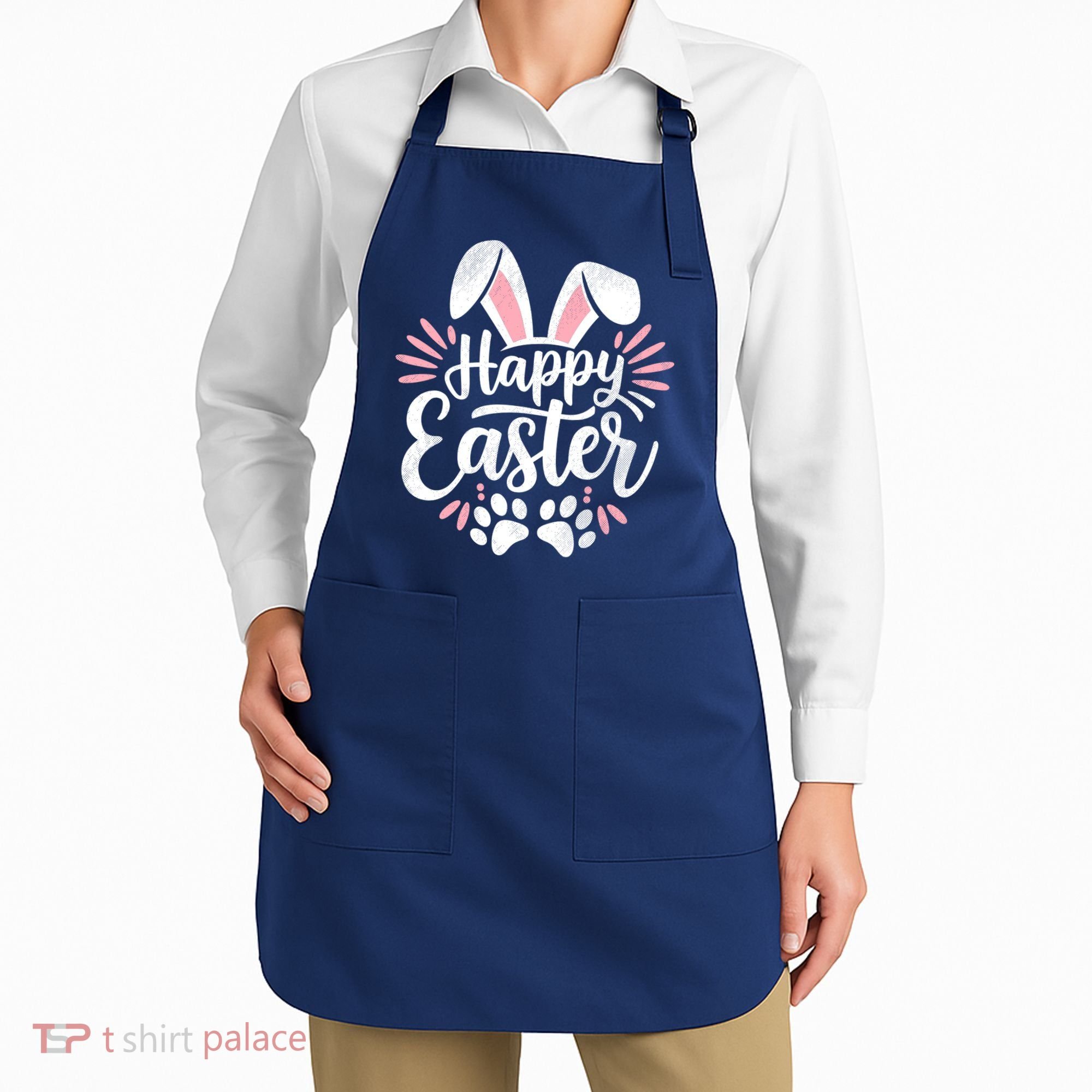 Happy Easter Bunny Apron
