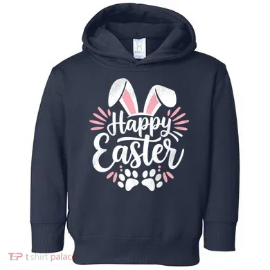Happy Easter Bunny Toddler Hoodie