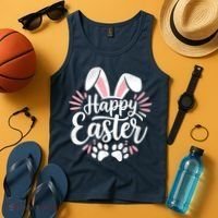 Happy Easter Bunny Tank Top thumb 4