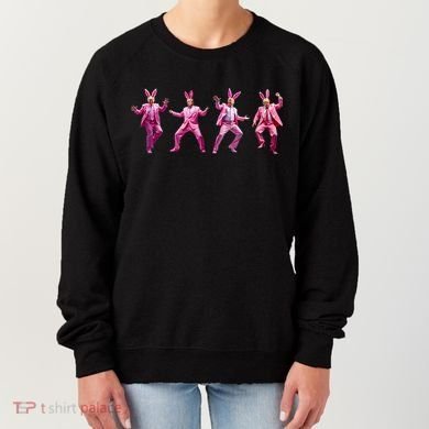 Happy Easter Bunny Spring Hunt Eggs Rabbit Funny Trump Dance Women's Sweatshirt