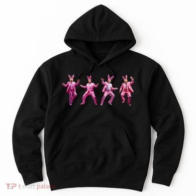 Happy Easter Bunny Spring Hunt Eggs Rabbit Funny Trump Dance Hoodie
