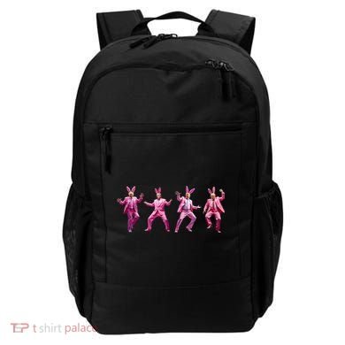 Happy Easter Bunny Spring Hunt Eggs Rabbit Funny Trump Dance Backpack