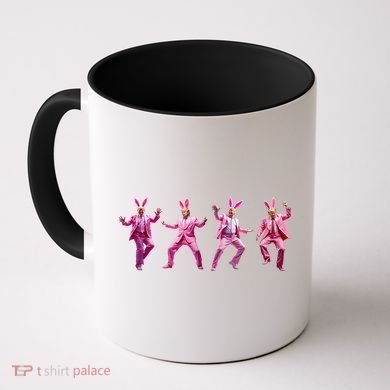 Happy Easter Bunny Spring Hunt Eggs Rabbit Funny Trump Dance Coffee Mug
