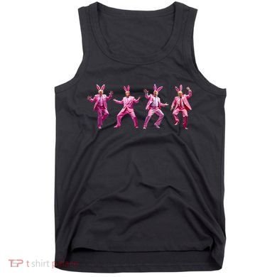 Happy Easter Bunny Spring Hunt Eggs Rabbit Funny Trump Dance Tank Top