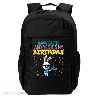 Happy Easter Birthday Bunny Cake Bday Party Backpack
