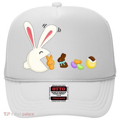 Happy Easter Bunny Eating Candy Funny Boy Girl Easter  Hat