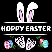 Hoppy Easter Bunny Holiday Cute Bucket Hat thumb 4